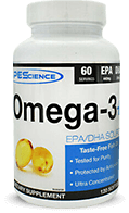 PEScience Omega-3+ Fish Oil