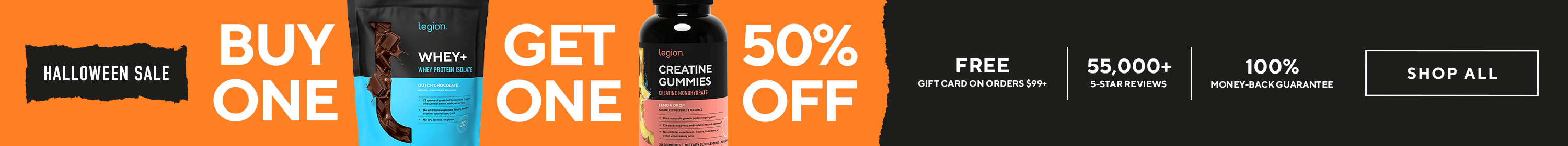 Legion Halloween Sale!