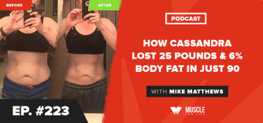 How Cassandra Lost 25 Pounds & 6% Body Fat In Just 90 Days